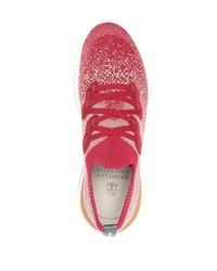 Brunello Cucinelli Speckled Low Top Sneakers