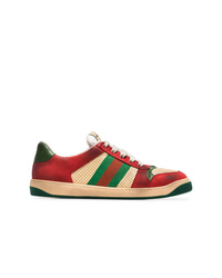 Gucci Virtus Distressed Effect Sneakers