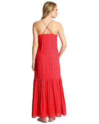1 STATE 1 State Tiered Gauze Maxi Dress