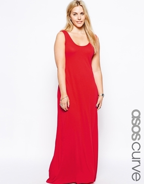 red dress curve