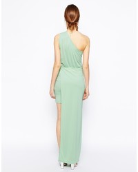 Asos Maxi Dress With Asymmetric One Shoulder