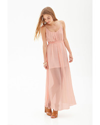pleated chiffon dress forever 21