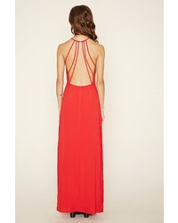 Forever 21 Strappy Back Cami Maxi Dress