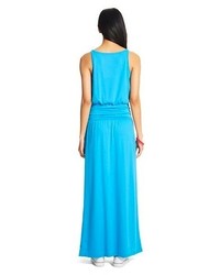 Mossimo Supply Co Sleeveless Ruched Waist Maxi Dress Supply Cotm