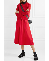 Comme Des Garçons Girl Twill Midi Skirt