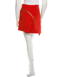 Versace Asymmetrical Mini Skirt