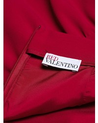 RED Valentino Gathered Hem Mini Skirt