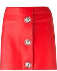 Versus Buttoned Mini Skirt