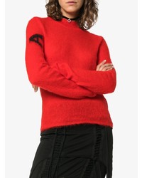 Alyx Long Sleeve Fitted Mohair And Wool Sweater
