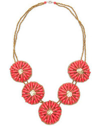Dahlia 31 Bits Red Necklace