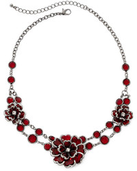 Mixit Mixit Red Flower Necklace