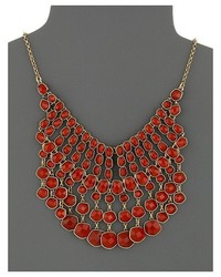 Lucky Brand Red Statet Necklace