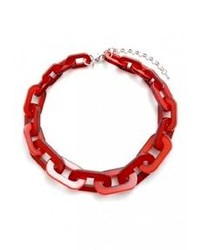 Zenzii Red Chain Necklace