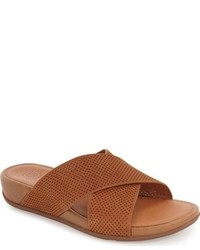FitFlop Aix Supercomff Tm Cushioned Perforated Slide Sandal