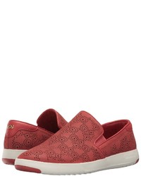 Red Nubuck Shoes