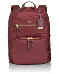 Red Nylon Backpack