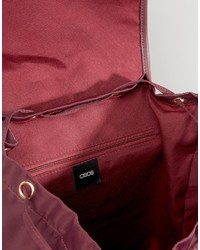 Asos Backpack With Pockets