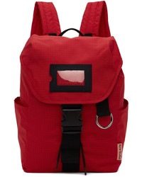 Acne Studios Red Backpack