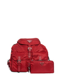Prada Vela Nylon Backpack