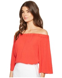 1 STATE 1state Off Shoulder Bell Sleeve Blouse Blouse