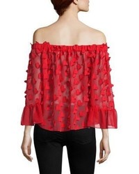 Alice McCall Love Conquer Off The Shoulder Top