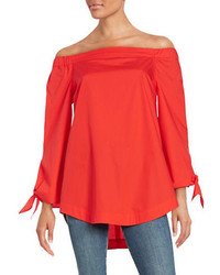 Free People Off The Shoulder Cotton Tunic