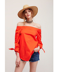 Free People Show Some Shoulder Top By
