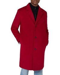 Topman Oversized Single Breasted Coat