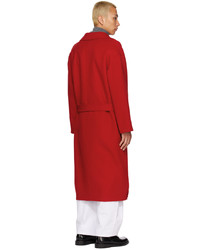 Max Mara Red Nina Coat