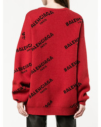 Balenciaga All Over Sweater
