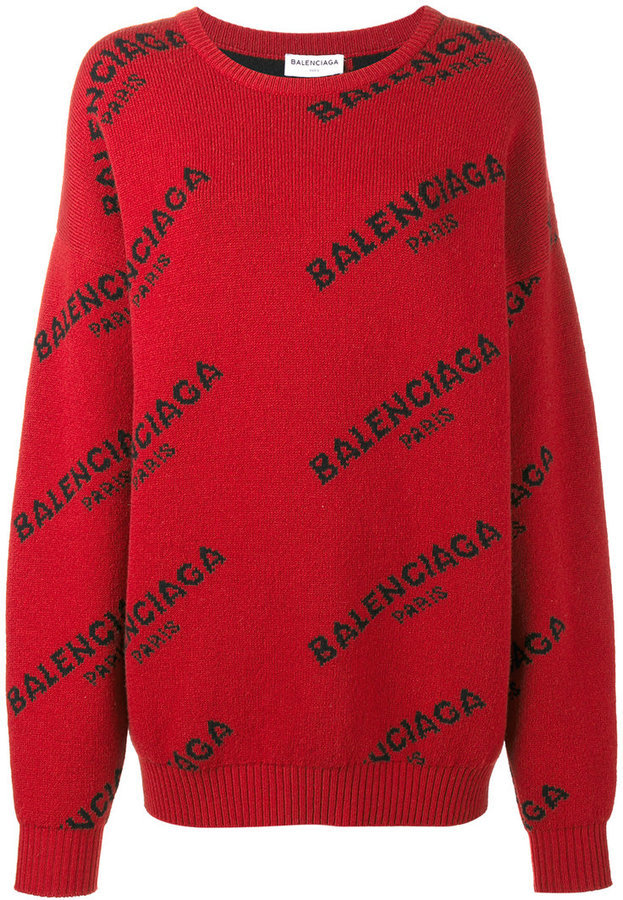 balenciaga oversized sweater