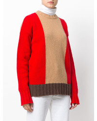 Marni Oversized Colour Blocked Sweater