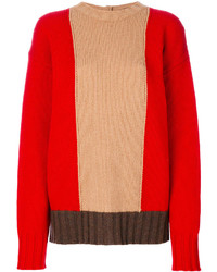 Marni Oversized Colour Blocked Sweater