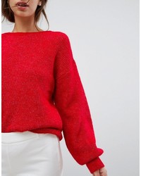 Vila Oversized Sleeve Knitted Sweater