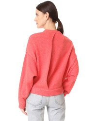 Tibi Shetland Oversized Sweater