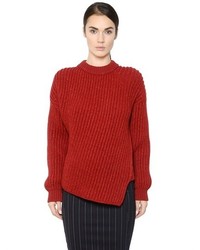 Sportmax Oversized Ribbed Wool Sweater