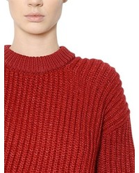 Sportmax Oversized Ribbed Wool Sweater