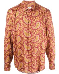 Etro All Over Paisley Print Shirt