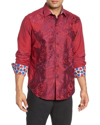 Robert Graham Lyons Hearted Limited Edition Classic Fit Sport Shirt