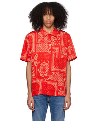 Nudie Jeans Red Aron Shirt