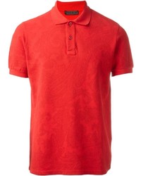 Red Paisley Polo