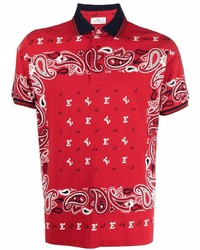 Etro Bandana Print Polo Shirt
