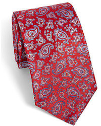 Saks Fifth Avenue Collection Small Paisley Silk Tie