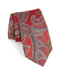 Nordstrom Men's Shop Paisley Silk X Long Tie
