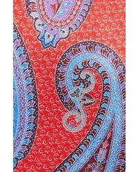 Ermenegildo Zegna Quindici Paisley Print Silk Tie