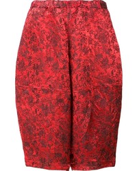 Comme des Garcons Comme Des Garons Comme Des Garons Jacquard Cropped Trousers