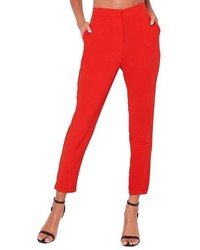 Missguided Crop Cigarette Trousers