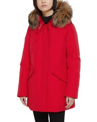 Woolrich Arctic Down Parka With Genuine Coyote