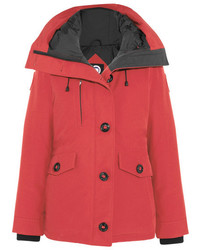 Canada Goose Rideau Shell Down Parka Red