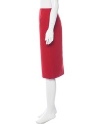 Carolina Herrera Knee Length Pencil Skirt